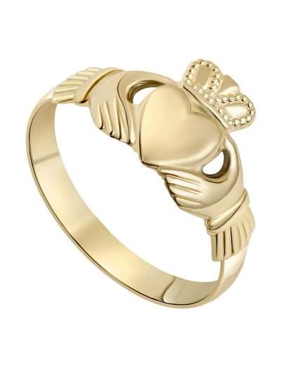 10k Gold Claddagh Ring