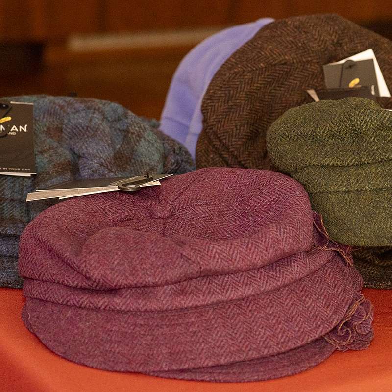 Irish Trinity cap and Newsboy hat – unique corporate gift ideas with Irish heritage.