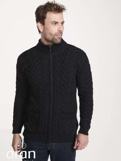 Cable Full Zipper With Pockets